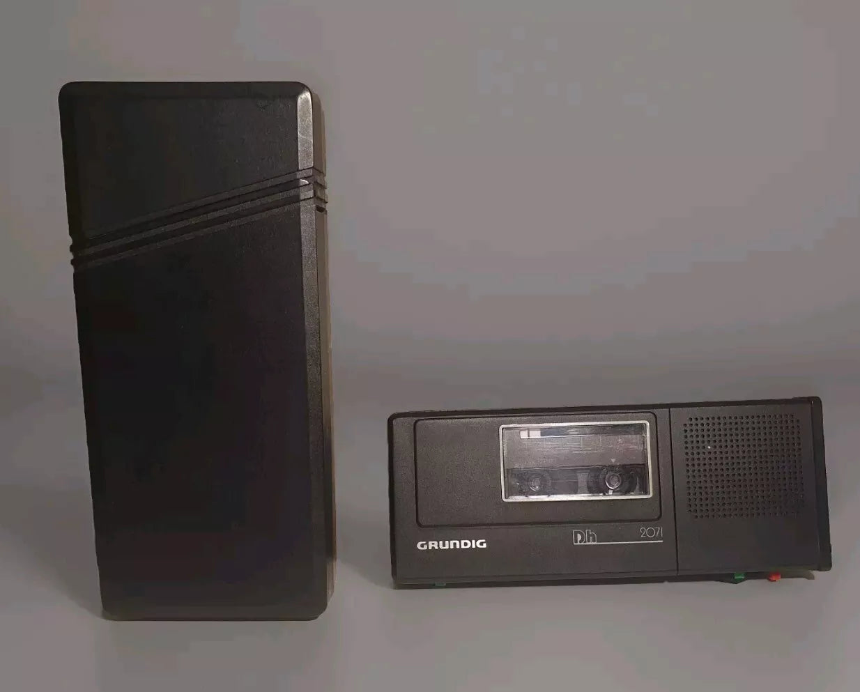 Grundig DH 2071 Diktiergerät Aufnahmegerät Handdiktiergerät mit Etui - Ravify - Dein Shop für Retro- und Vintageartikel