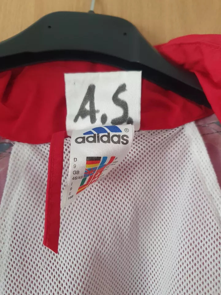 Vintage Trainingsjacke von Adidas mit Kapuze - Größe 9 (XL)