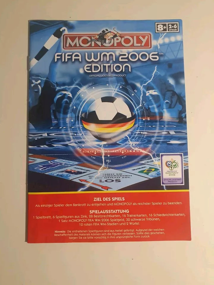 Monopoly - FIFA WM 2006 Edition - Ravify - Dein Shop für Retro- und Vintageartikel
