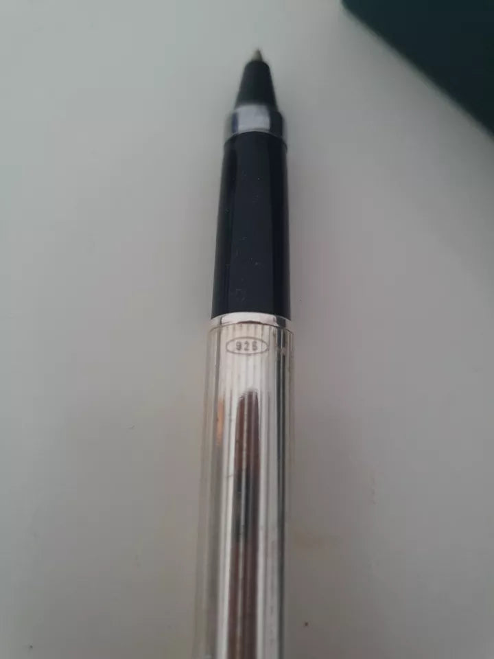 Exklusiver Camilletti Argenterie Kugelschreiber aus 92,5% reinem Silber - Ravify - Dein Shop für Retro- und Vintageartikel