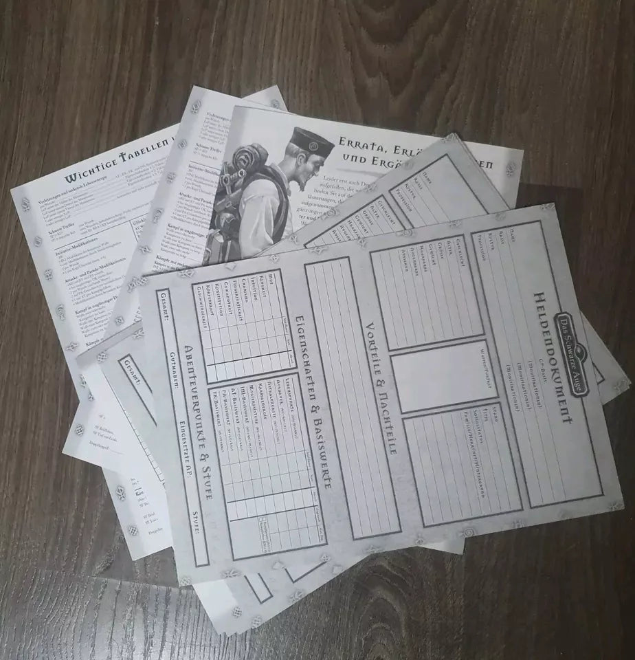 Rollenspiel Erweiterung Schwerter & Helden - Das Schwarze Auge - Artikel 10285 - Ravify - Dein Shop für Retro- und Vintageartikel