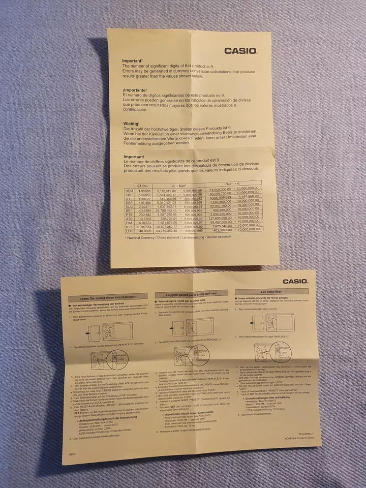 Casio - Digital Diary - Backlit Display - Ravify - Dein Shop für Retro- und Vintageartikel