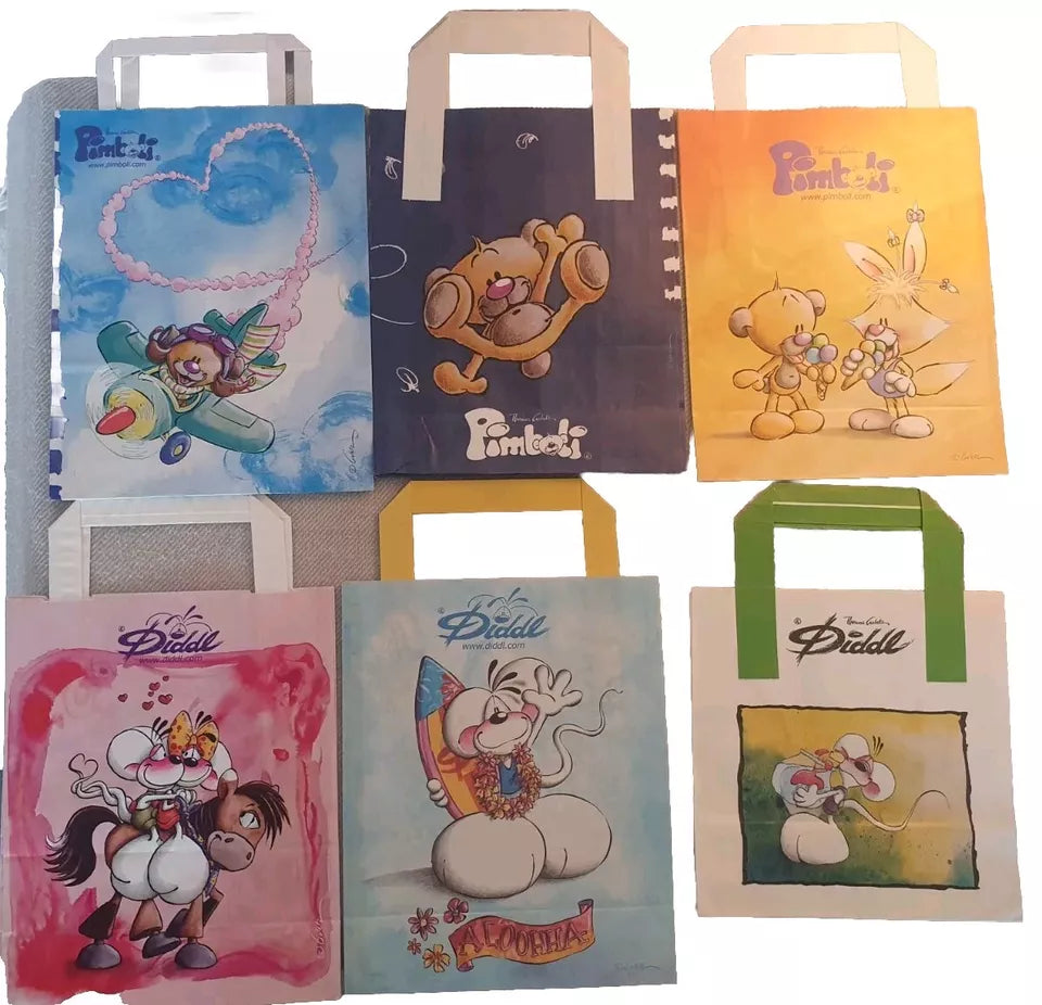 Große Diddl-Sammlung – Postkarten, Tüten und Umschläge - Ravify - Dein Shop für Retro- und Vintageartikel