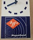 Agfa - Magnetband Werbung Uhr - Ravify - Dein Shop für Retro- und Vintageartikel
