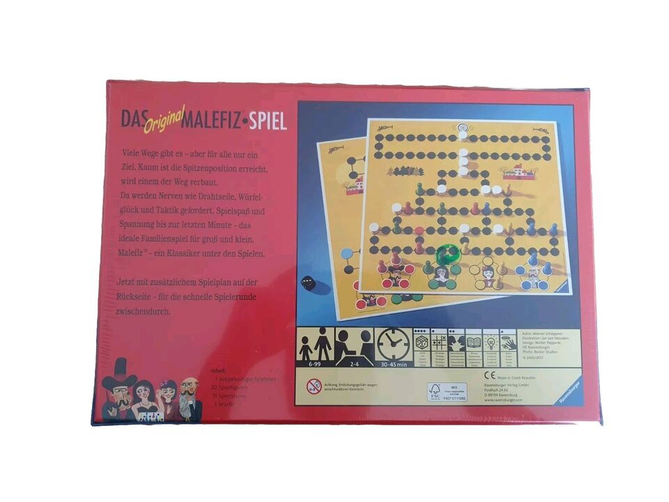 Das Original Malefiz Spiel - Ravensburger - OVP - Ravify - Dein Shop für Retro- und Vintageartikel