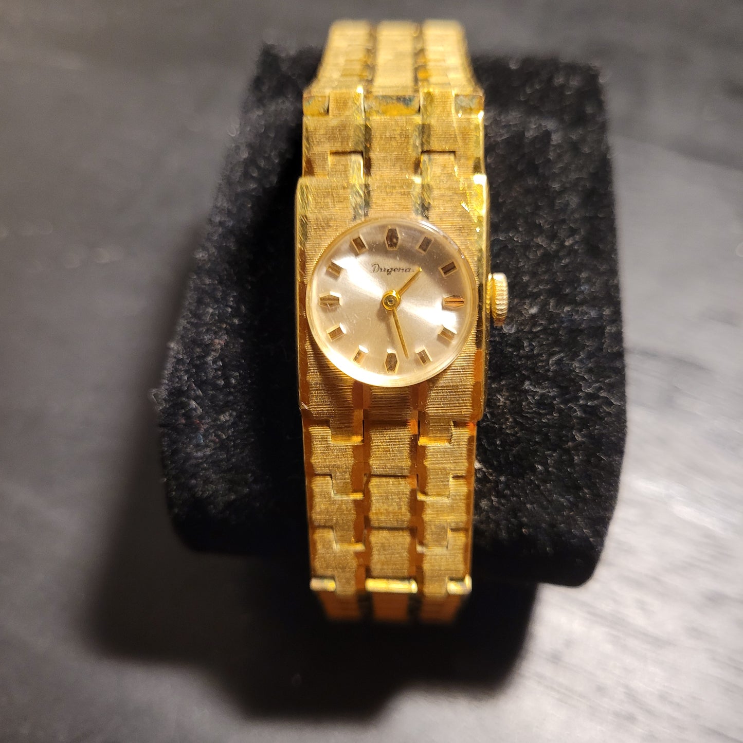 Dugena Vintage Armbanduhr Damen vergoldet – 60er/70er Jahre – Handaufzug