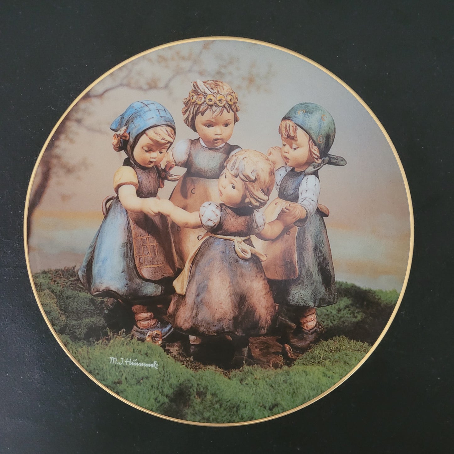 M.J. Hummel Vintage Sammelteller Porzellan 19cm Ø - Versch. Motive zur Auswahl