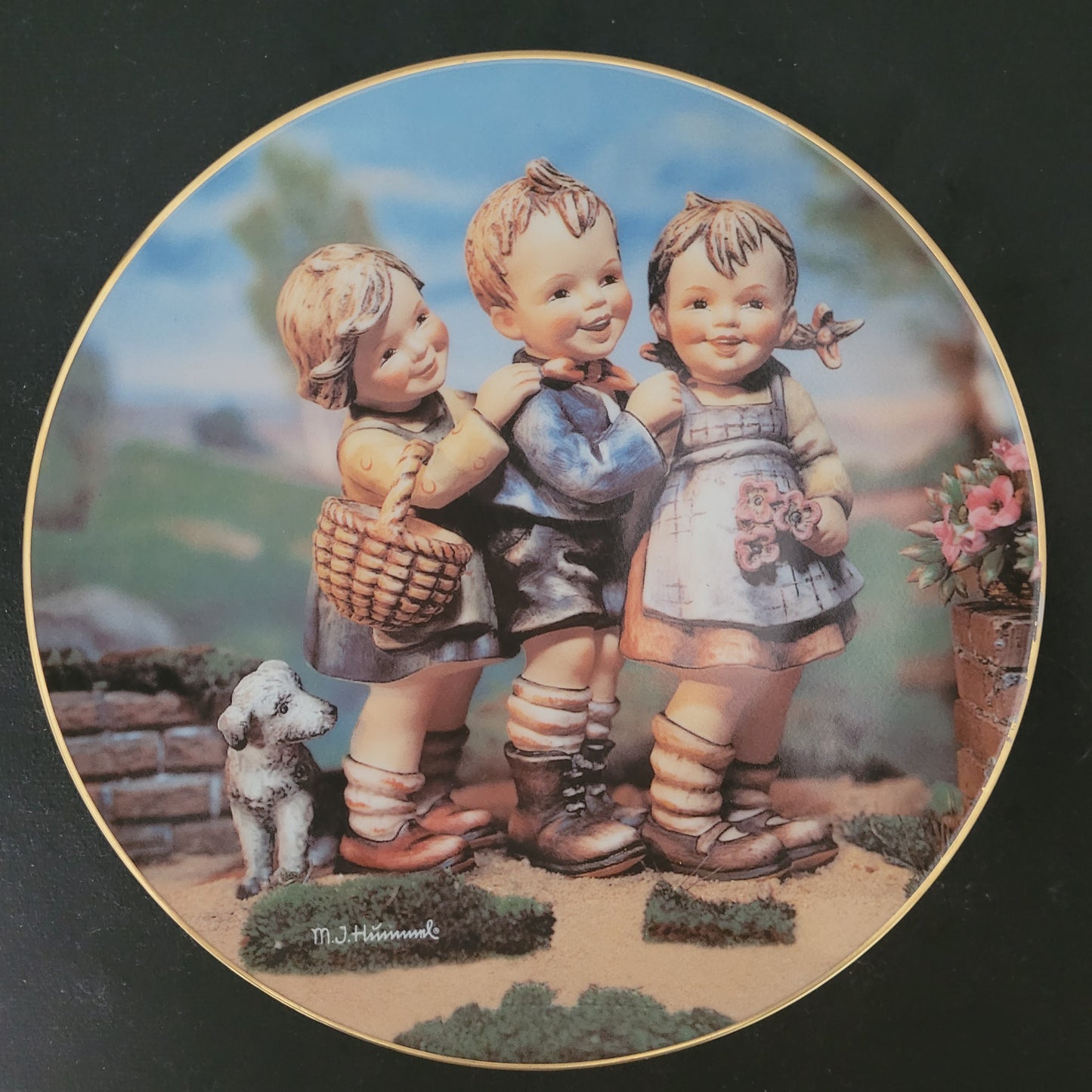 M.J. Hummel Vintage Sammelteller Porzellan 19cm Ø - Versch. Motive zur Auswahl