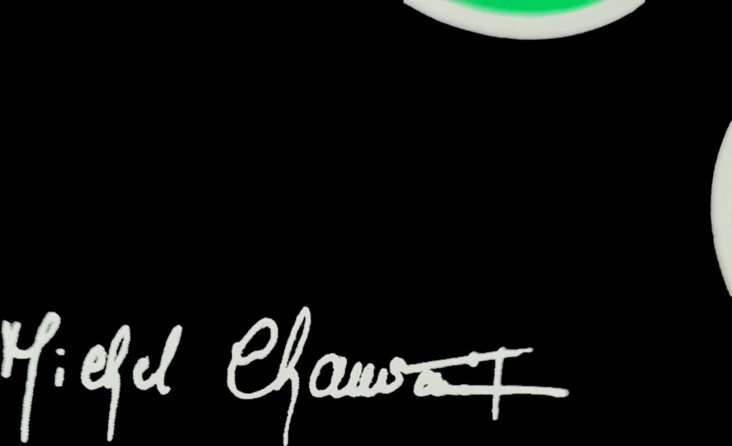 Signatur von Michel Chauvaux.