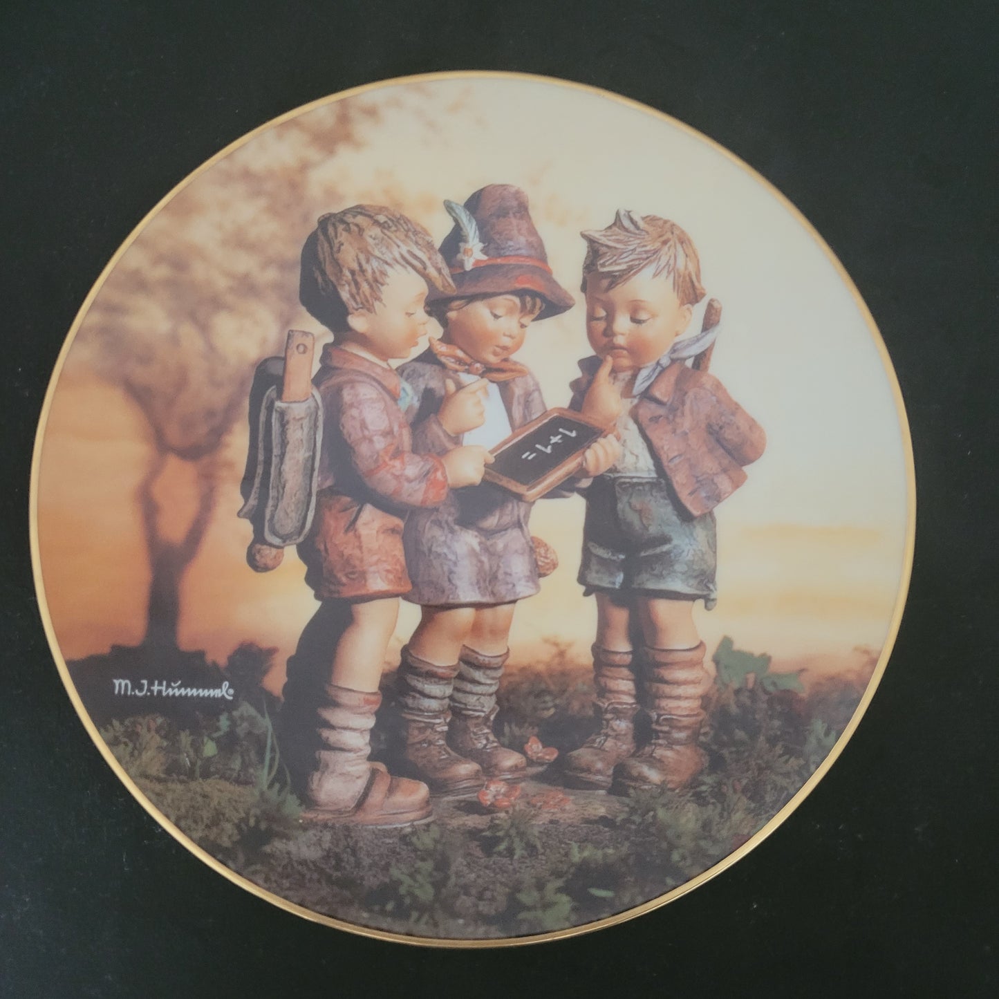 M.J. Hummel Vintage Sammelteller Porzellan 19cm Ø - Versch. Motive zur Auswahl
