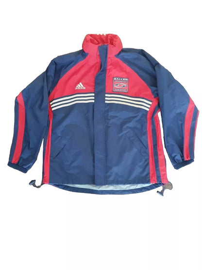 Vintage Trainingsjacke von Adidas mit Kapuze - Größe 9 (XL)