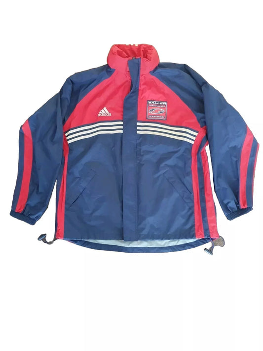 Vintage Trainingsjacke von Adidas mit Kapuze - Größe 9 (XL)