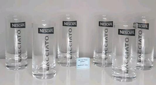 Nescafe Gläser - 1 Set = 6 Stück - Ravify - Dein Shop für Retro- und Vintageartikel