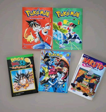 Buch / Manga - Pokemon, DragonBall Z , Naruto - Ravify - Dein Shop für Retro- und Vintageartikel