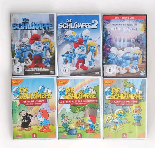 Die Schlümpfe - DVD-Bundle/Sammlung - Ravify - Dein Shop für Retro- und Vintageartikel