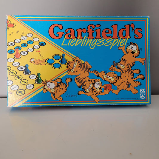 Garfield - "Garfield´s Lieblingsspiel" - Gesellschaftsspiel - 1978 - Ravify - Dein Shop für Retro- und Vintageartikel