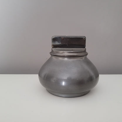 Zinn Feuerzeug 95% mit Engelszeichen HB - West Germany
