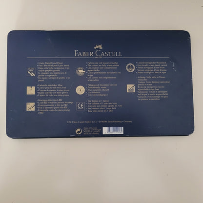 Faber - Castell 52 teile Metallbox Wasservermalbare Buntstifte - Ravify - Dein Shop für Retro- und Vintageartikel
