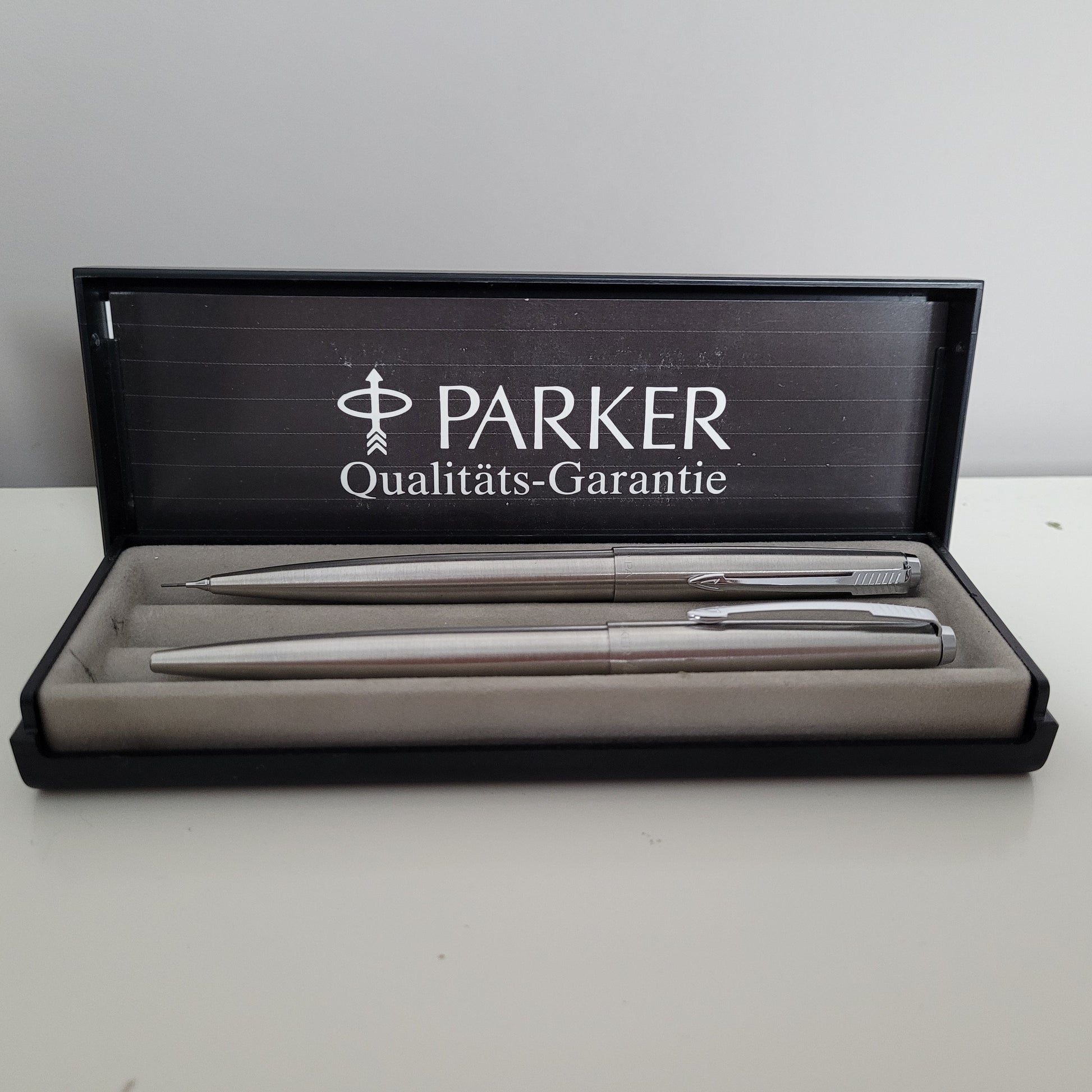 Parker - Geschenkset - Bleistift und Kugelschreiber inkl. Box - Ravify - Dein Shop für Retro- und Vintageartikel
