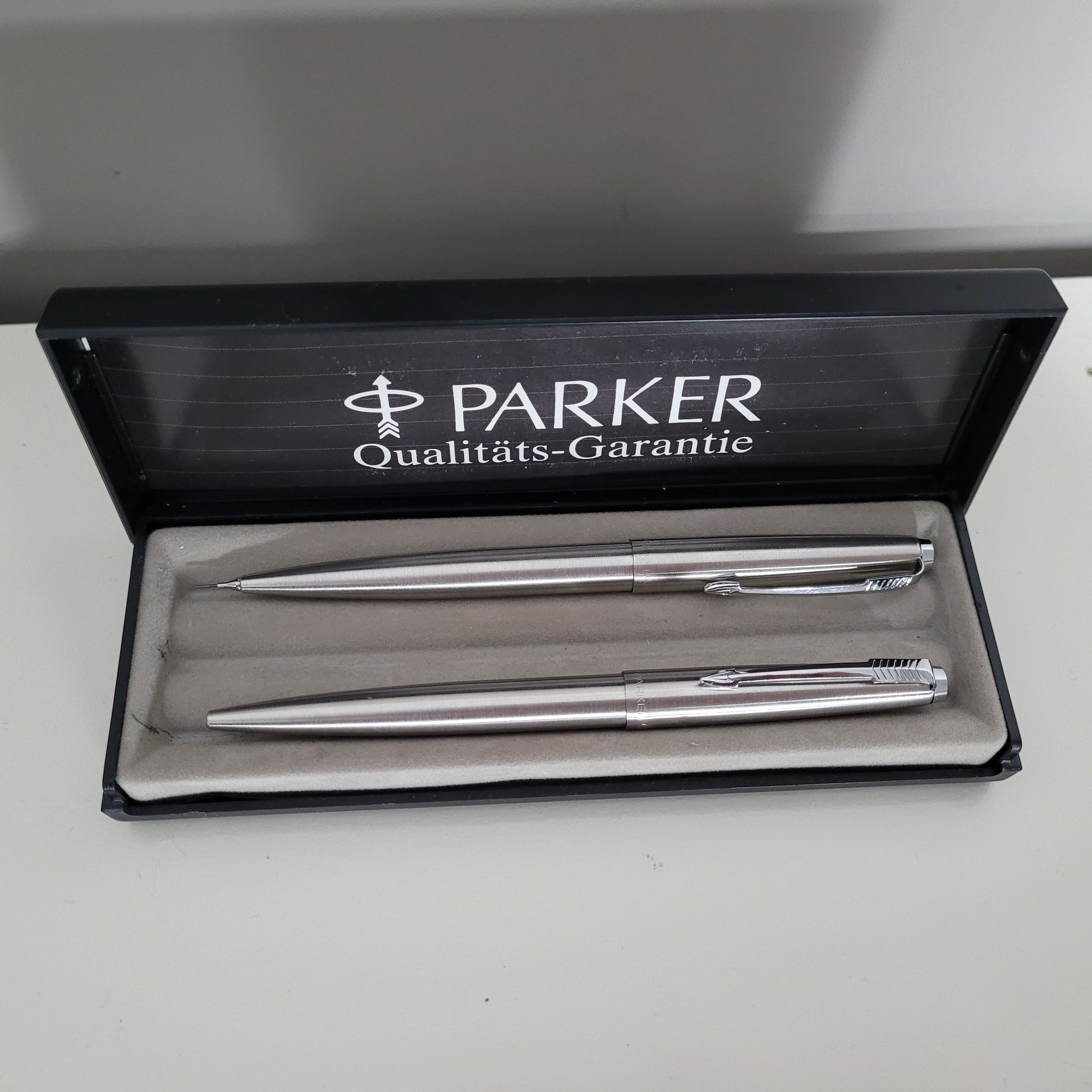 Parker - Geschenkset - Bleistift und Kugelschreiber inkl. Box - Ravify - Dein Shop für Retro- und Vintageartikel