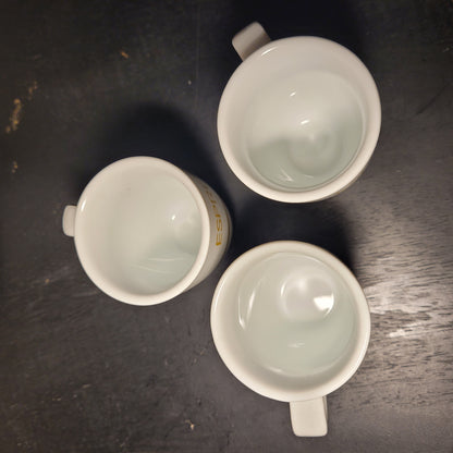 Espresso Tasse mit Untertasse 3x (+1 Gratis) - Van Well - Edles Porzellan