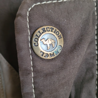 Camel Collection Vintage Lederjacke Größe 48 – Hochwertiges Echtleder und Zeitloser Stil