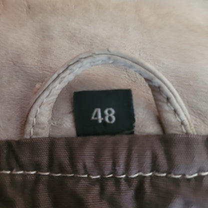Camel Collection Vintage Lederjacke Größe 48 – Hochwertiges Echtleder und Zeitloser Stil