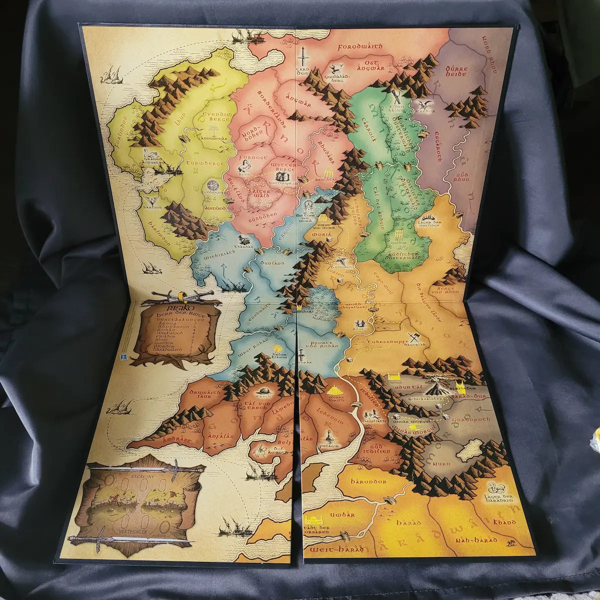 Risiko – Der Herr der Ringe (Verbesserte Neuauflage) | Strategie-Brettspiel