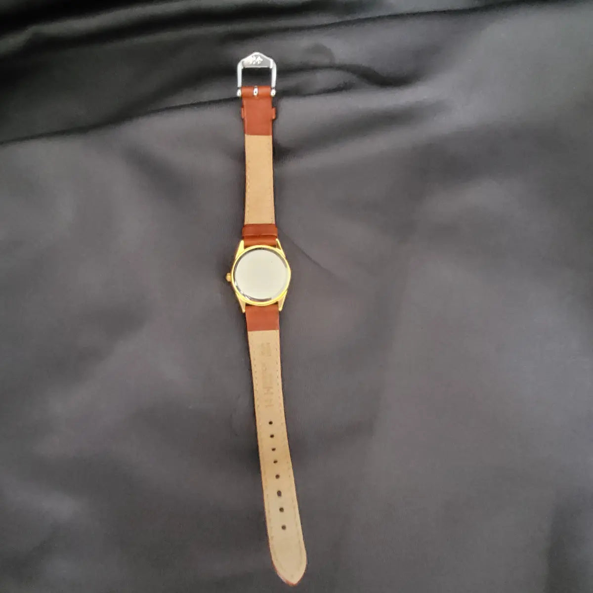 Renato Quartz Damenuhr mit Edelstein-Indizes & Artisan Lederarmband