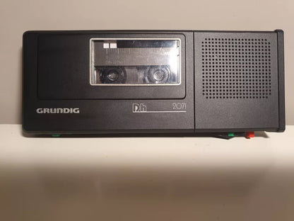 Grundig DH 2071 Diktiergerät Aufnahmegerät Handdiktiergerät mit Etui - Ravify - Dein Shop für Retro- und Vintageartikel