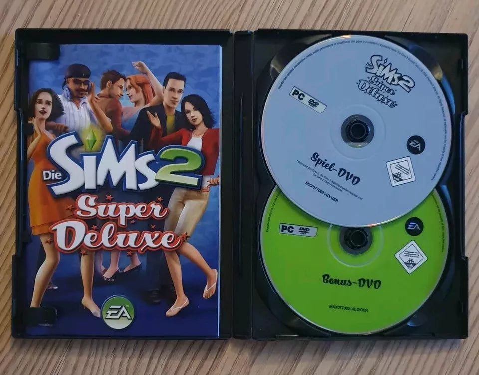 Die Sims 2 - Sammlung Bundle – PC: Super Deluxe, Apartment-Leben, Accessoires und Open for Business - Ravify - Dein Shop für Retro- und Vintageartikel