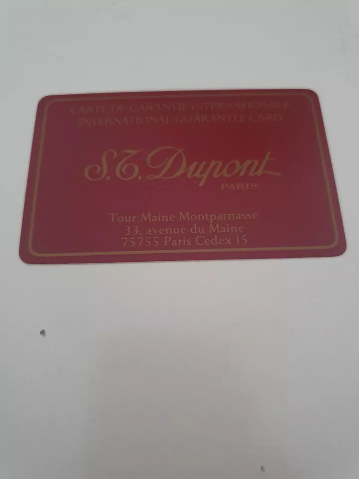 S.T. Dupont - Notizblock inkl. Ledertasche - Ravify - Dein Shop für Retro- und Vintageartikel