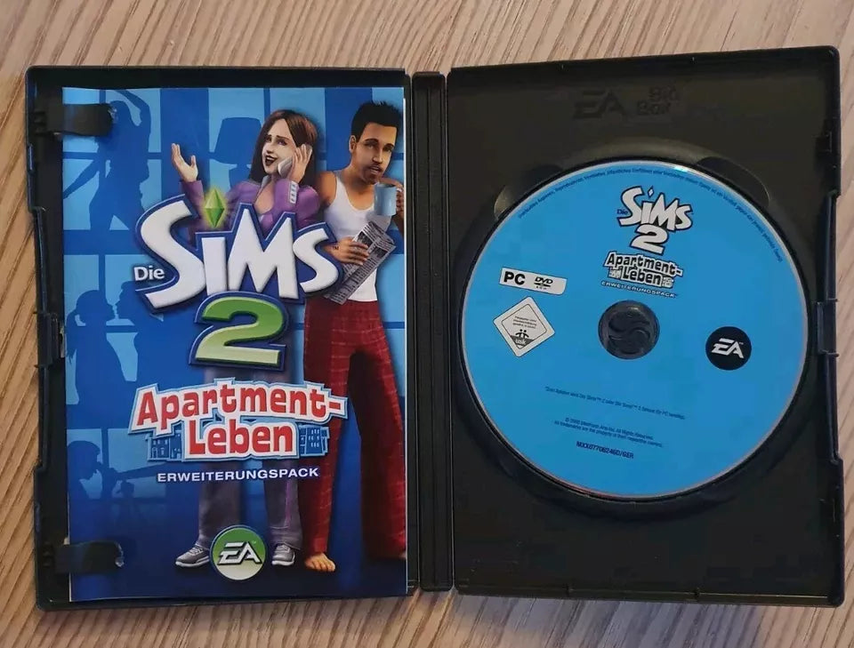 Die Sims 2 - Sammlung Bundle – PC: Super Deluxe, Apartment-Leben, Accessoires und Open for Business - Ravify - Dein Shop für Retro- und Vintageartikel