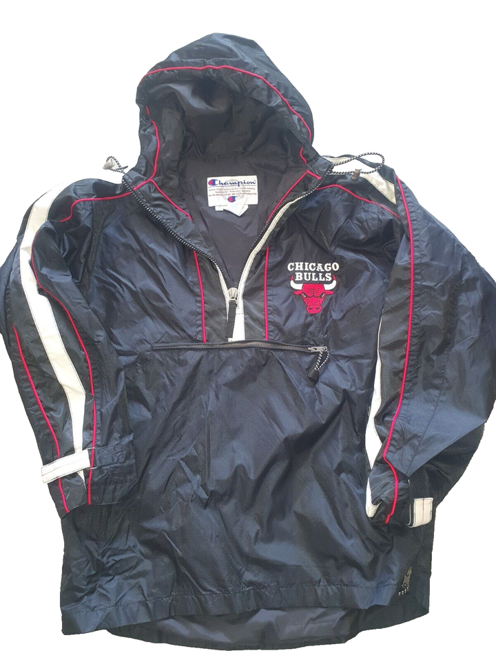 Vintage Warm-Up Jacke von Chicago Bulls.