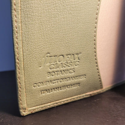 Filofax Classic Compact Organiser Botanics Italian Leather - A6