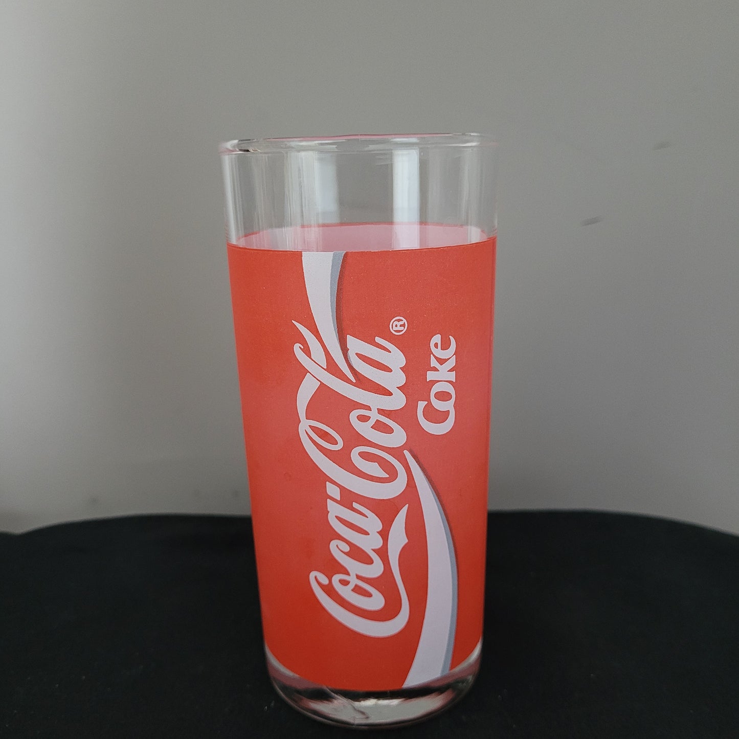 Coca Cola Coke Vintage Glas - 0,25 l - 13,5 x 6 cm - Set aus 6 Gläsern