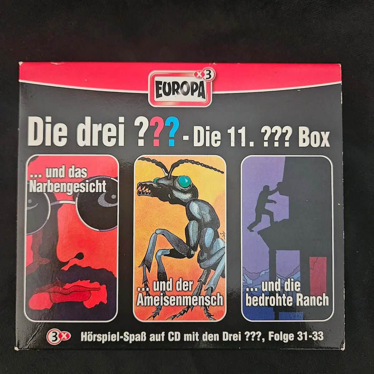 Die drei ??? Hörspiel CD-Boxen Auswahl | Europa Kult-CDs zum Wählen