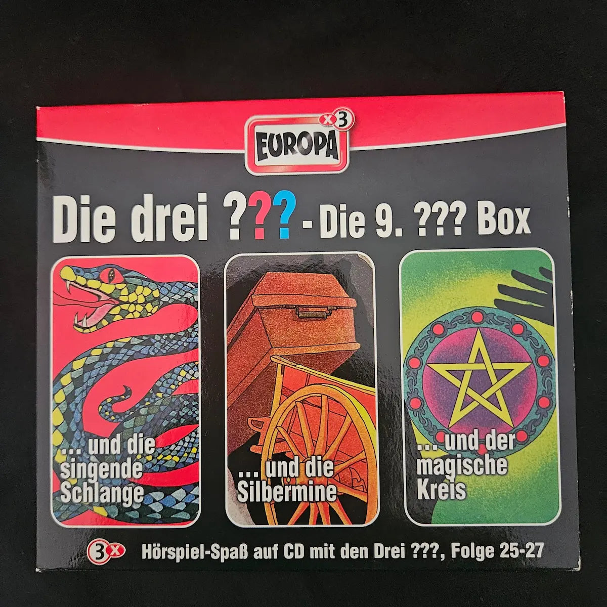Die drei ??? Hörspiel CD-Boxen Auswahl | Europa Kult-CDs zum Wählen