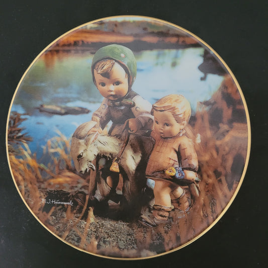 M.J. Hummel Vintage Sammelteller Porzellan 19cm Ø - Versch. Motive zur Auswahl