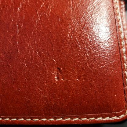 Filofax Malden Personal Organiser A6 - braun rot - antiqued leather