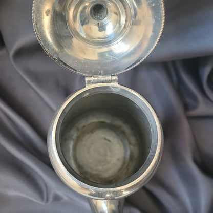 Jugendstil Kaffeekanne Gerhardi & Co. – Versilbertes Neusilber (Vintage)