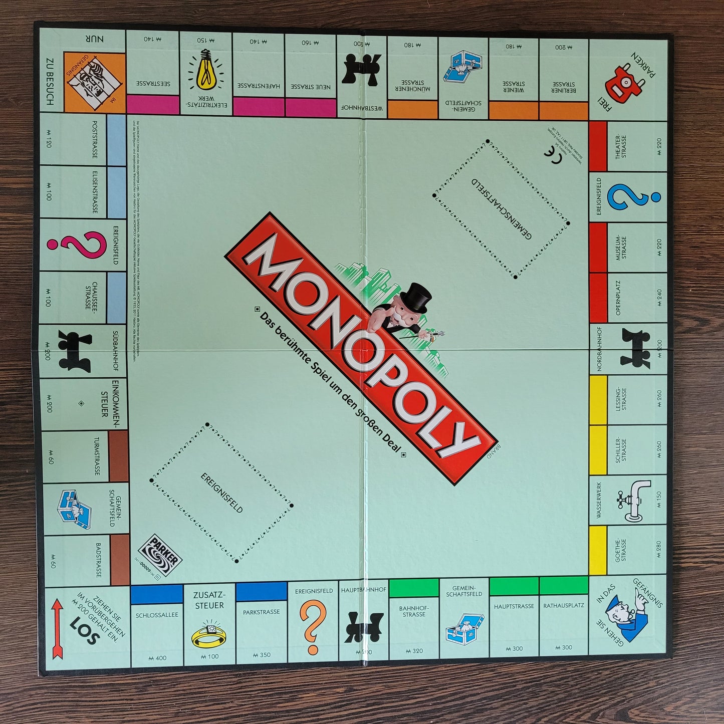 Monopoly - limitierte Ausgabe - Goldene Spielfiguren - Hasbro
