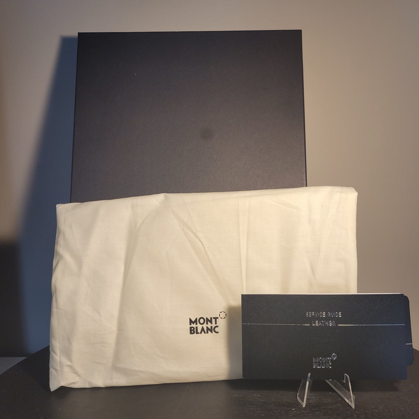 Montblanc Tablet Case IPAD 3 - schwarzes Leder - Meisterstück - Nr. 111249