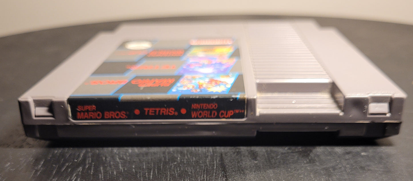 NES Spiel 3in1 Draufansicht