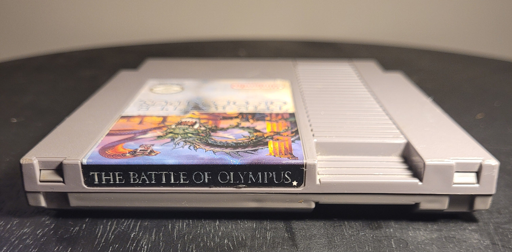 NES Spiel The Battle of Olympus - Draufansicht