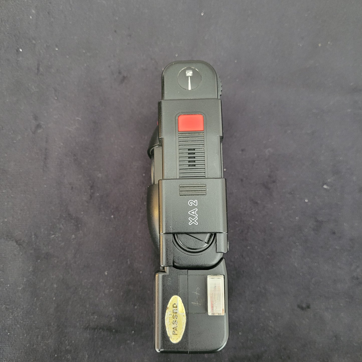Olympus XA 2 – Vintage Kleinbild Sucherkamera inkl. Blitzgerät A11