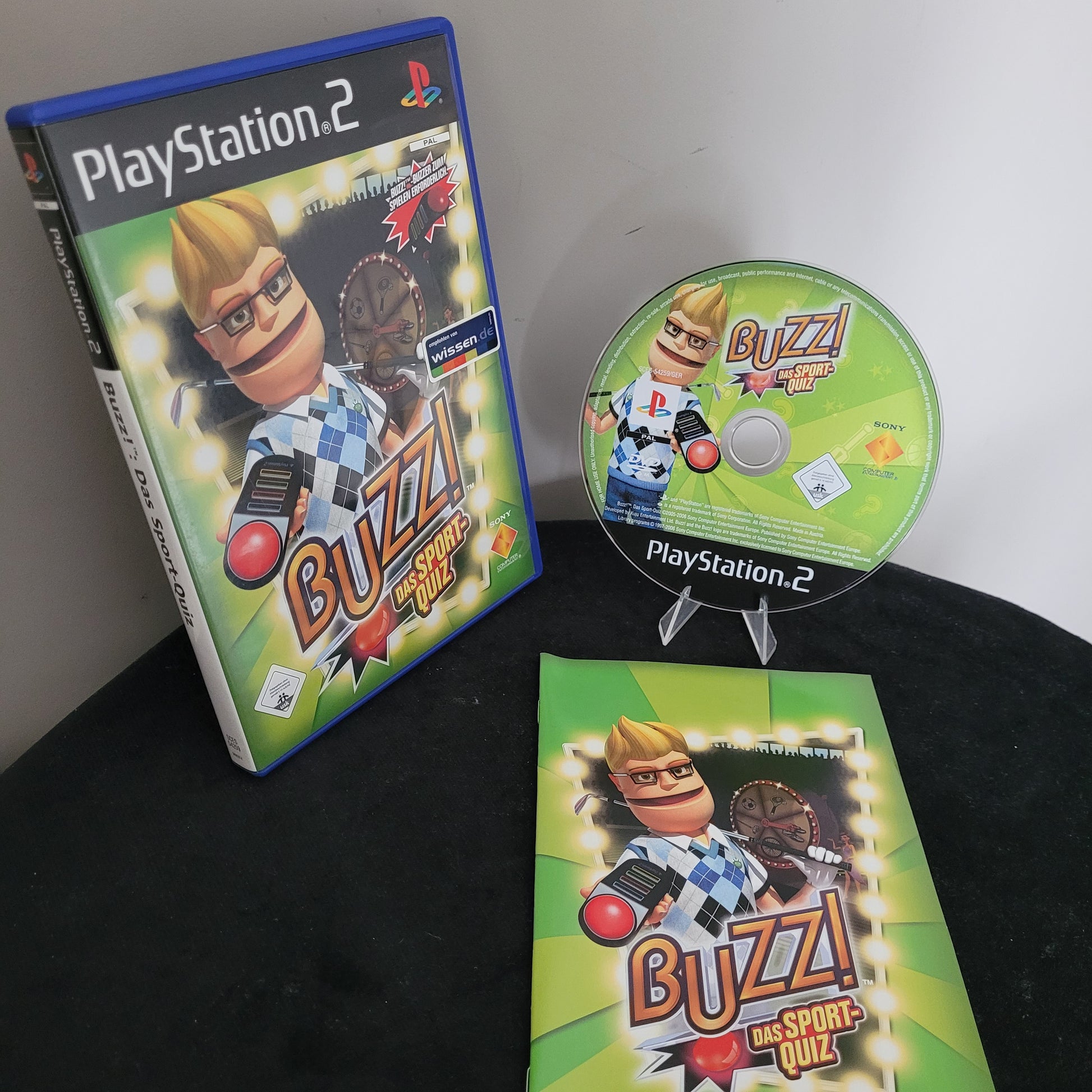 PlayStation 2 BUZZ-Set – Wähle dein Quizspiel & erlebe spannenden Retro-Spaß! Geprüft ✅ - Ravify - Dein Shop für Retro- und Vintageartikel