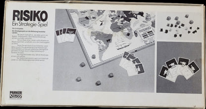 Risiko - Parker Das Strategiespiel in OVP - Gesellschaftsspiel, Vintage