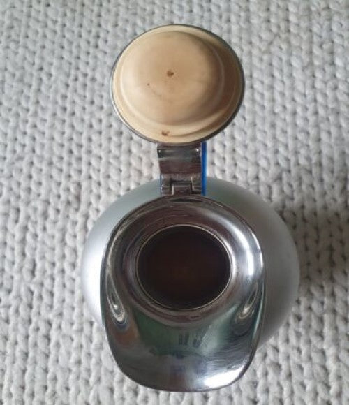 Alfi Isolierkannen "vergoldet" & "silber (Farbe) mit blauem Griff" , je 1l - Ravify - Dein Shop für Retro- und Vintageartikel