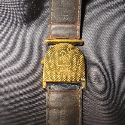 Alpina „Georges Claude“ Vintage Uhr – Swiss Made mit Pferde-Motiv - 18K Vergoldet